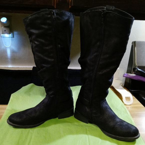 Tall Motorcycle Riding Boot. Size 7.5 - Picture 3 of 4